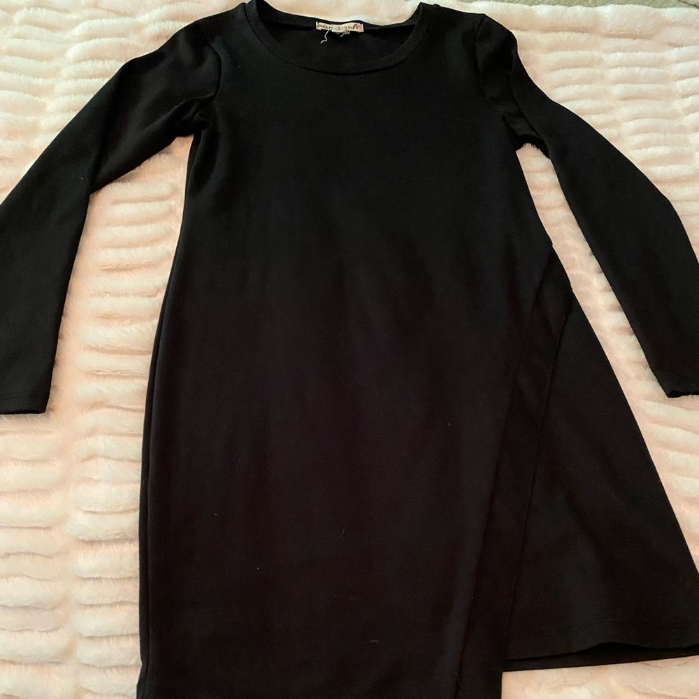 Simple black dress